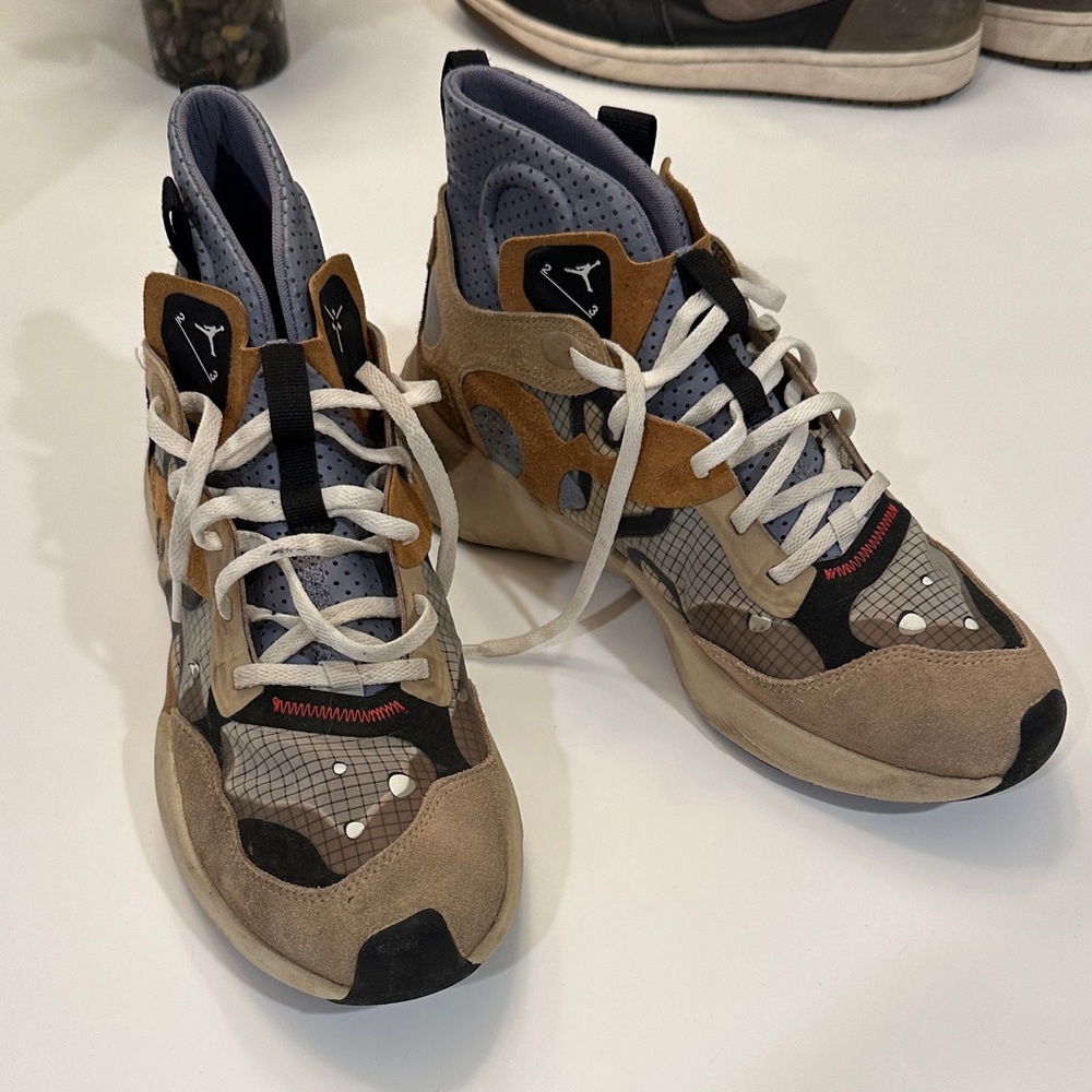 Stylish Multicolor Nike Basketball High-Top Sneakers